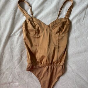Abercrombie Satin Bodysuit